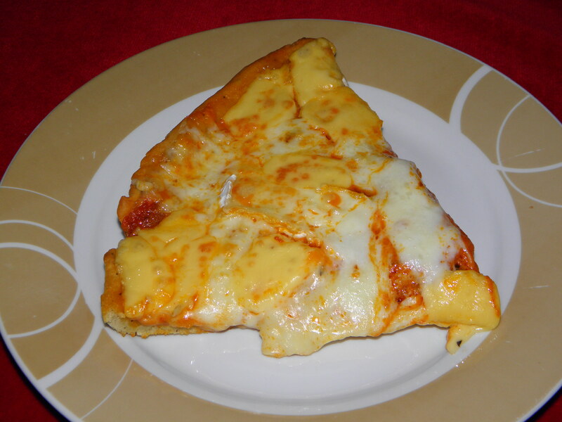 Pizza aux 3 fromages