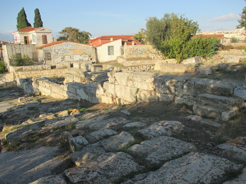 L'ancienne Agora à Athènes