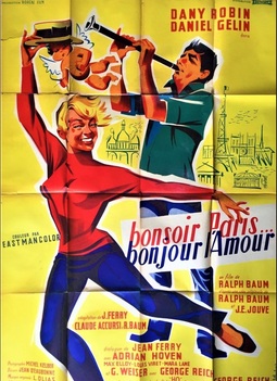 BONSOIR PARIS BONSOIR L'AMOUR BOX OFFICE FRANCE 1957
