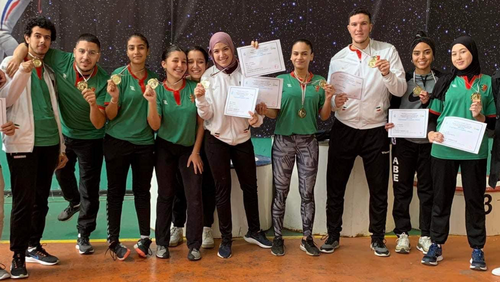 MCA Escrime 2022 domination aux Championnats d'Algérie