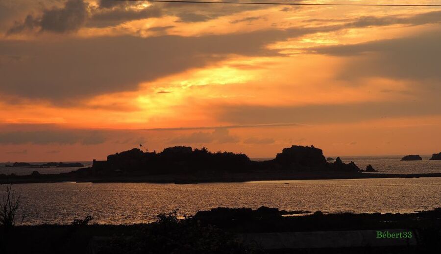 Anse de Pors Scaff (22) le soir