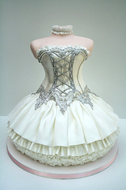 Dress cake