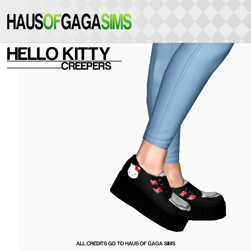 T.U.K. HELLO KITTY MONDO CREEPERS