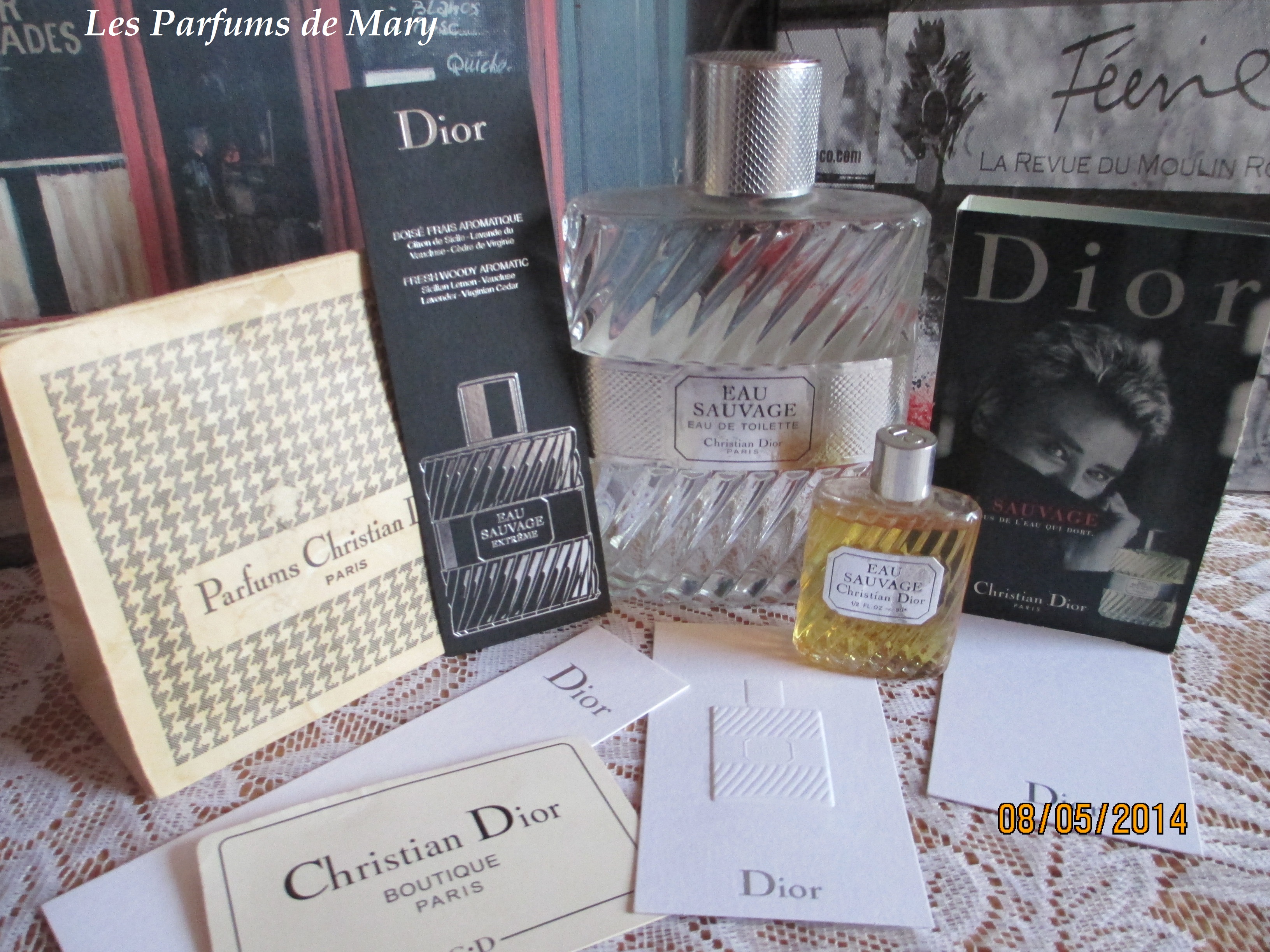 Parfum "EAU SAUVAGE" de Christian DIOR....... - Les Parfums de "Mary"
