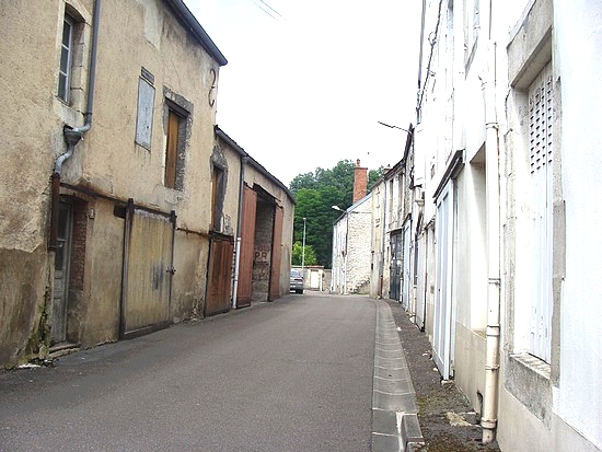 Les rues de Châtillon sur Seine:la rue Saint Léger....