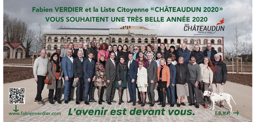 Voeux - Equipe "Châteaudun 2020"