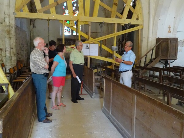 Visite de l'église de Noiron, avec "Un jour, une église"