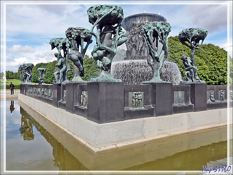 Parc de sculptures Gustav Vigeland (Installation Vigeland) - Oslo - Norvège