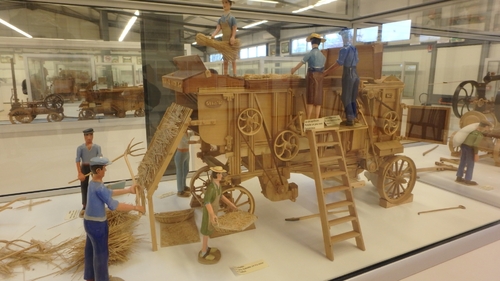 Le musée des machines à nourrir et courir le monde de Clairvaux les lacs (jura)
