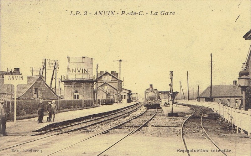 Anvin : la gare
