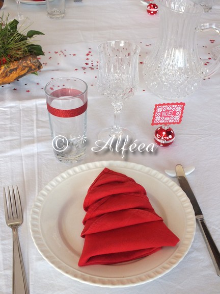 Art de la table #09 - Blanc & Rouge