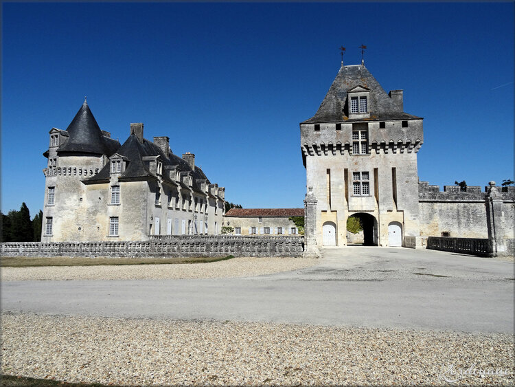 Photos château de la Roche-Courbon - la tour