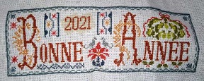 SAL 4 saisons - Bonne Année 2021 ! vos broderies