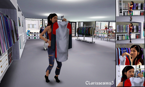 Shopping poses pack