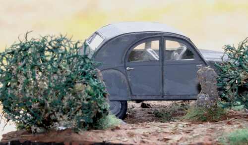 Diorama: 2cv