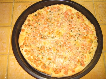 Pizza-aux-crevettes