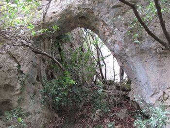 L'arche du Bousquet, côté sud