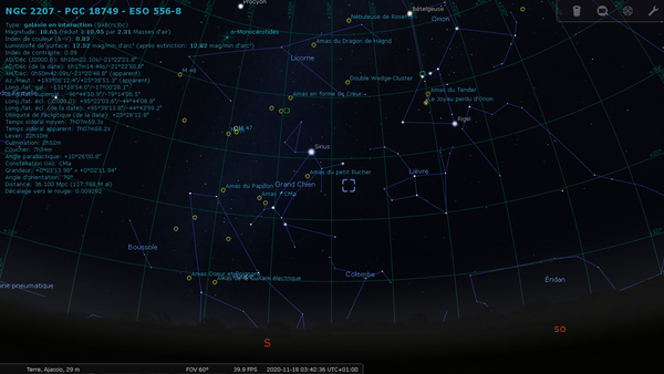 NGC_2207 et IC_2163 - Collaboration Insight Observatory