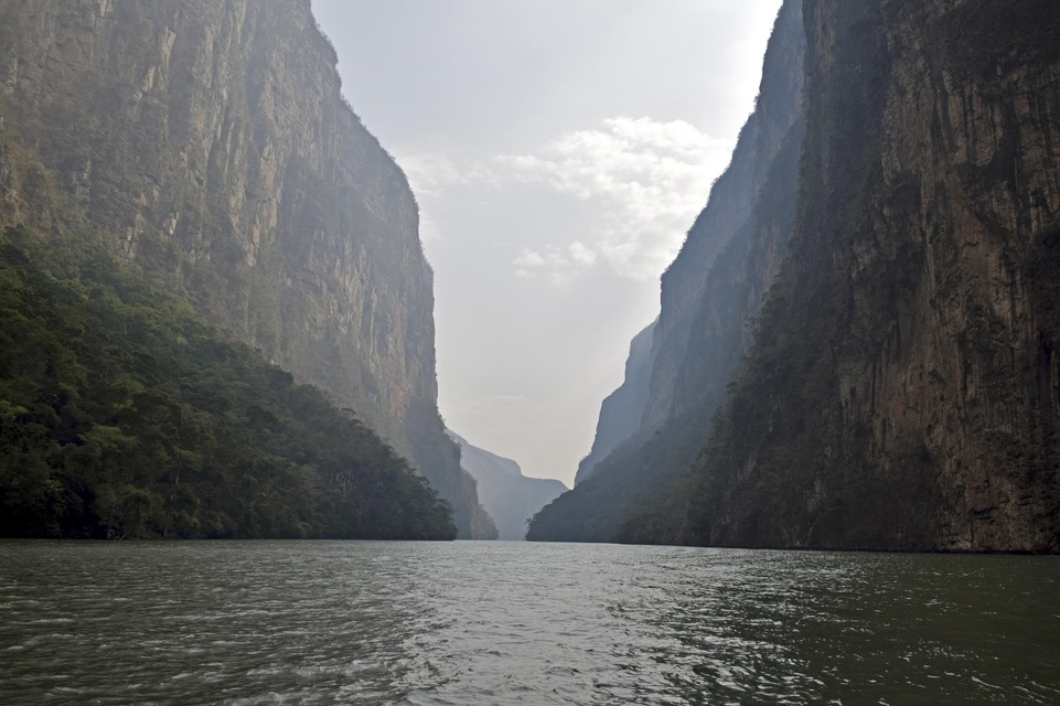 Chiapas de Corzo - Dans le canyon de Sumidero