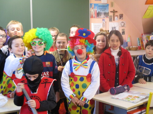 Carnaval à l'école Sainte-Anne.