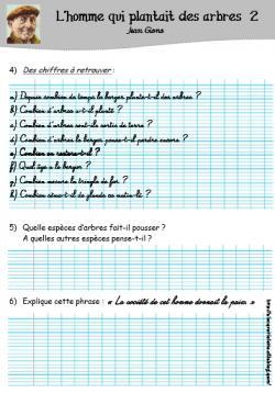 TAPUSCRIT : L'HOMME QUI PLANTAIT DES ARBRES