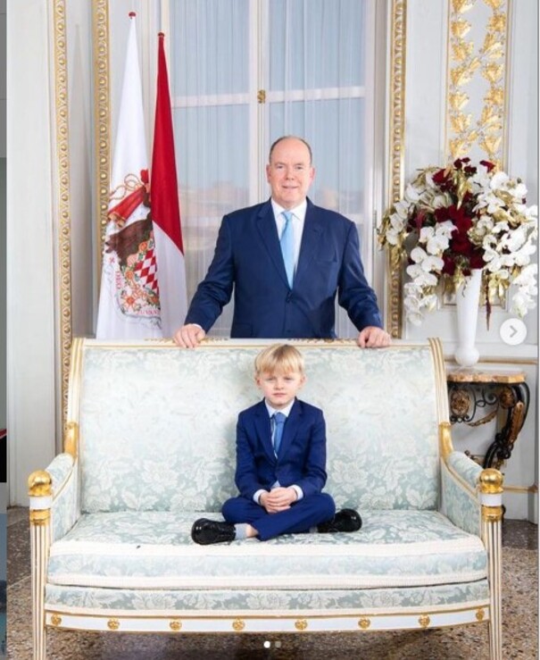 Photos partagées par la princesse Charlène  'si fière' sur Instagram