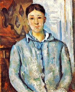 Madame Cézanne en bleu 1886