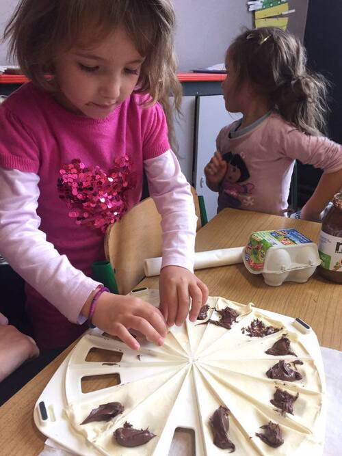 Semaine du goût: confection de croissants