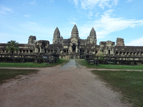 Angkor Vat, Fin de la visite