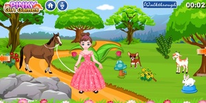 Jouer à Princess Pinky pets world escape