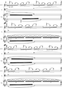 Trios pour flûte basse, violoncelle et piano (CD / PDF)