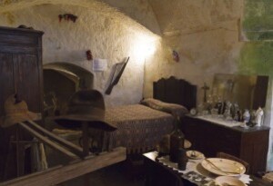 Italie, Matera,intérieur d'un sasso