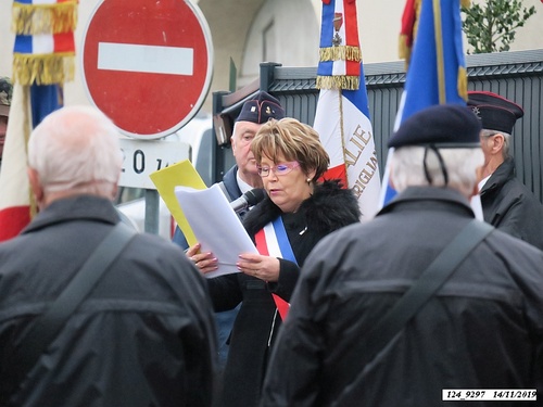 *  "Hommage et Mémoire" au Monument du 22ème BMNA à Éboulet, puis à la stèle du Général Diégo Brosset