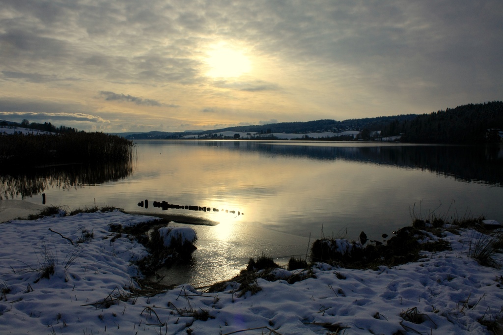 Dernier coucher de soleil d'hiver