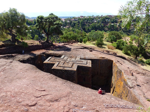 l'église Saint Georges de Lalibela