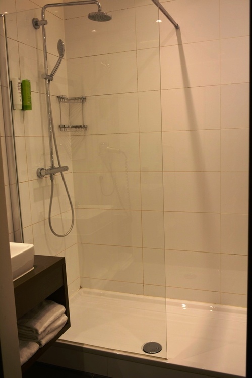 Douche à l'hôtel Citadel à Amsterdam