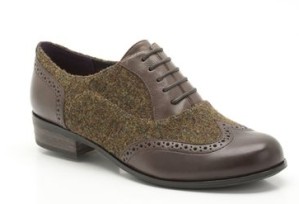 clarks tweed derbies