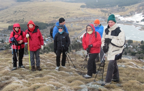 Séjour Super-Besse du 13 au 20 janvier 2019, RICHARD le 14.01 Puy de Chambourguet