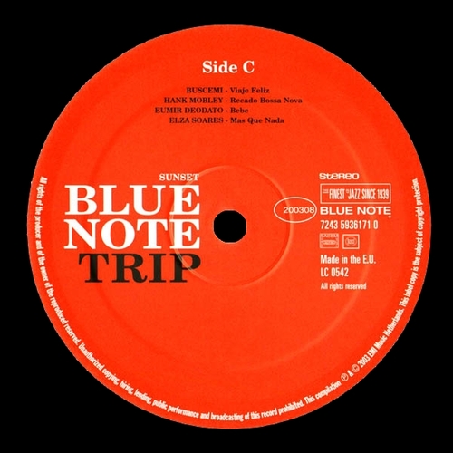 Blue Note Trip Volume 2 Maestro : Sunset/Sunrise CD Blue Note ‎Records 7243 5 93657 2 5 [ NL ]
