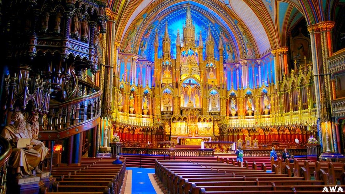 Montréal ( suite 2 ) la merveilleuse Basilique