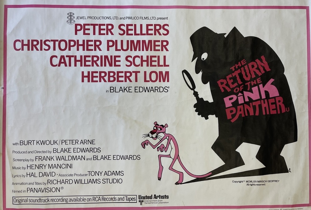 THE RETURN OF THE PINK PANTHER BOX OFFICE USA 1975