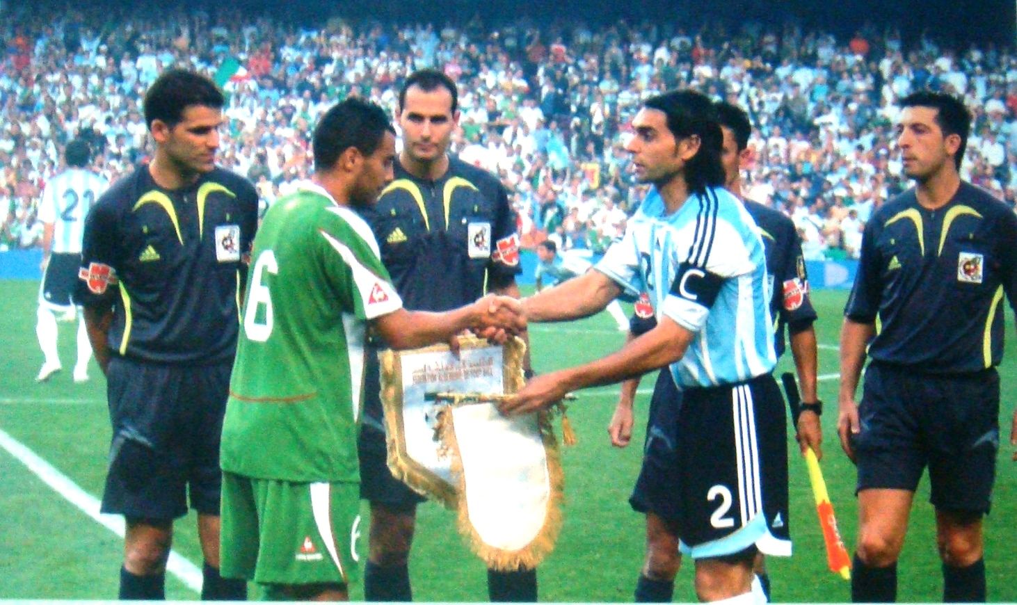 5.6.2007 au Camp Nou Barcelone EN-Argentine 3-4