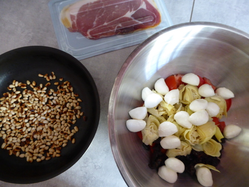 Une Salade de Pâtes à l'Italienne