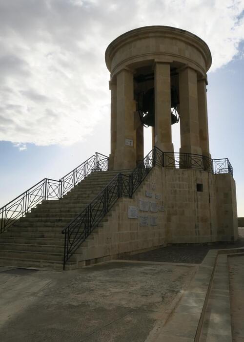 Le monument aux morts du Siège Bell à La Valette