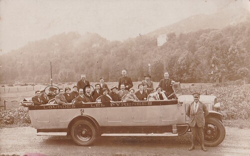 VOYAGE A LOURDES en 1936