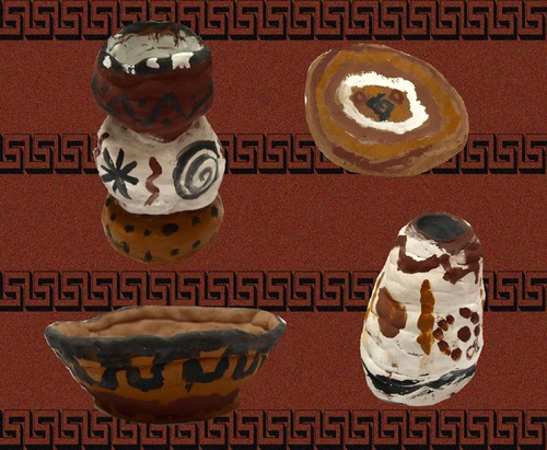 Les vases décorés grecs