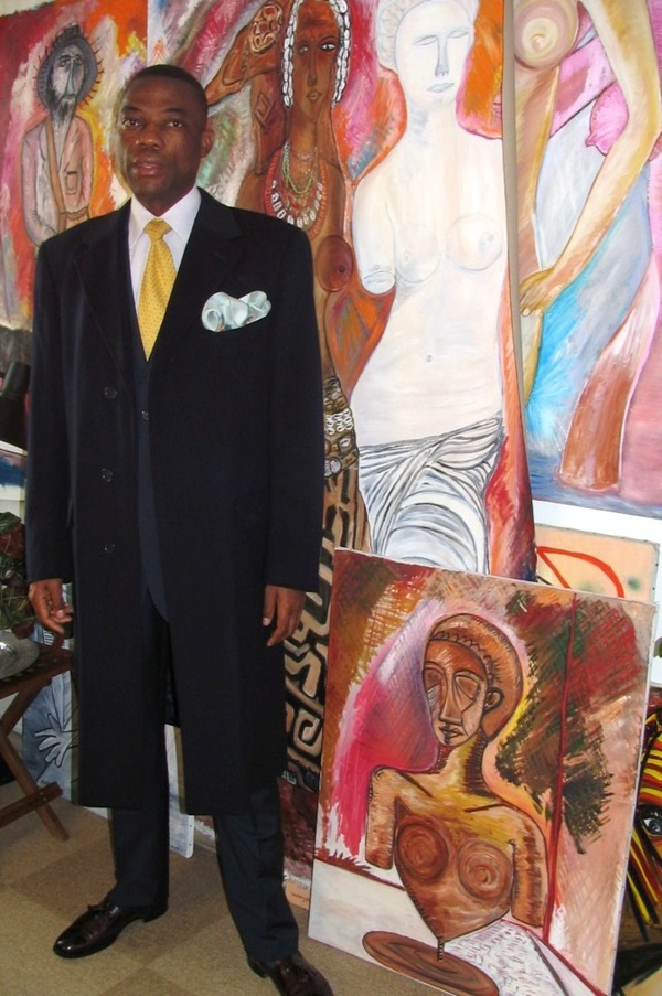 artiste peintre congolais : Kabengele