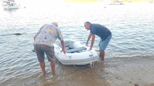 Le balcon posé sur la mer (38-1) à Πάτμος. Le poème toscan. Strophe 2 (L’hospitalité du Βασίλισσα)