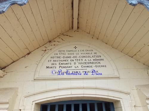 Hazebrouck, la chapelle Notre-Dame de Consolation