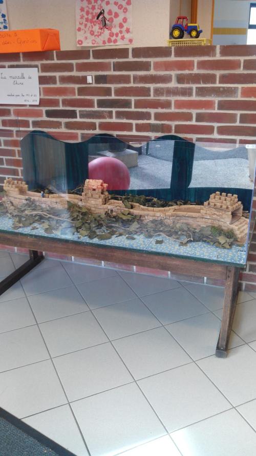 Muraille de Chine en sucre